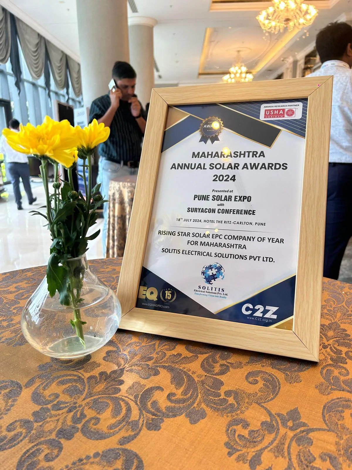OSG Oriana India Awards 2024 at Pune Solar Expo