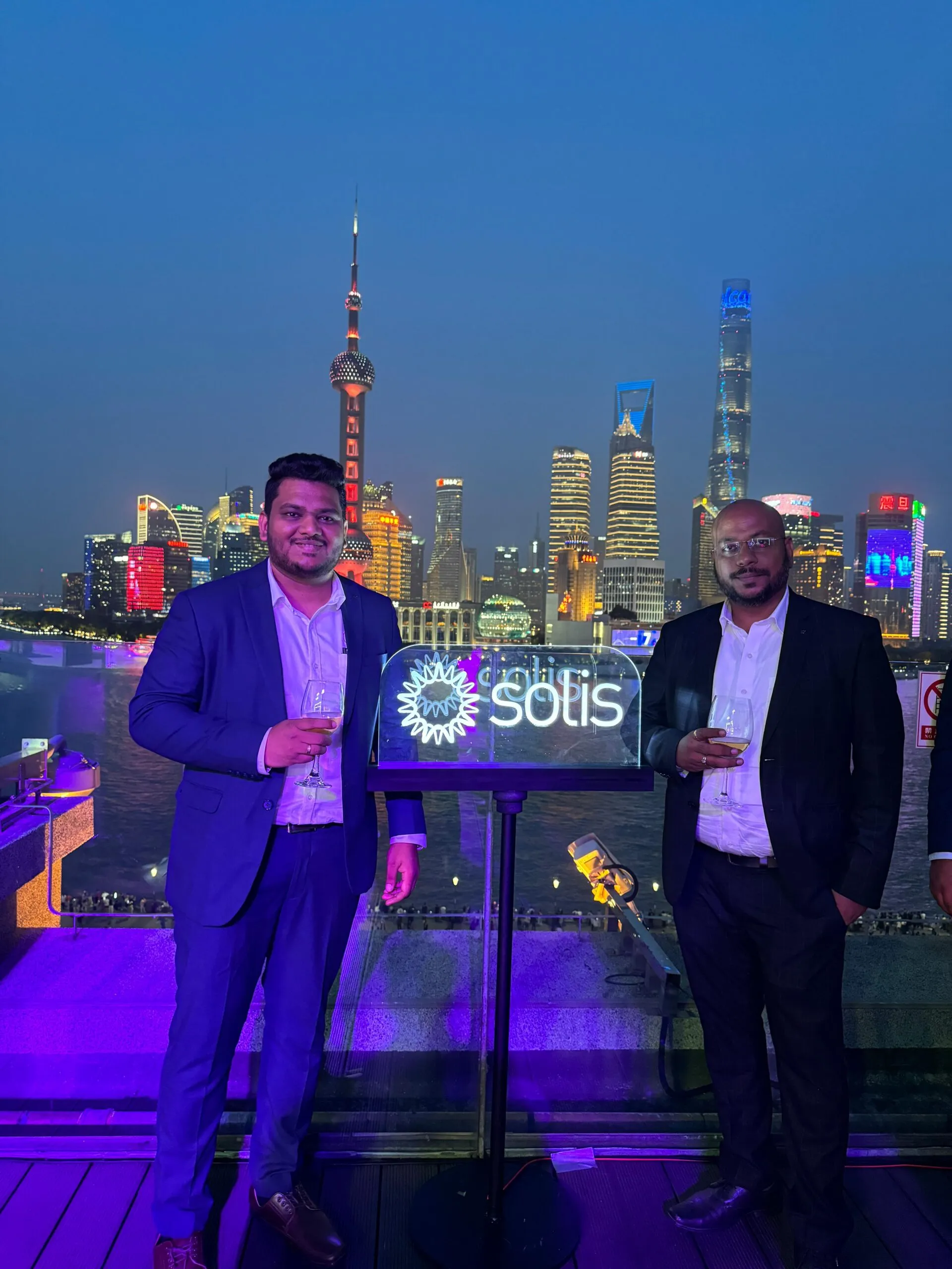 OSG Oriana India Directors at Solis Partnership Signing at China