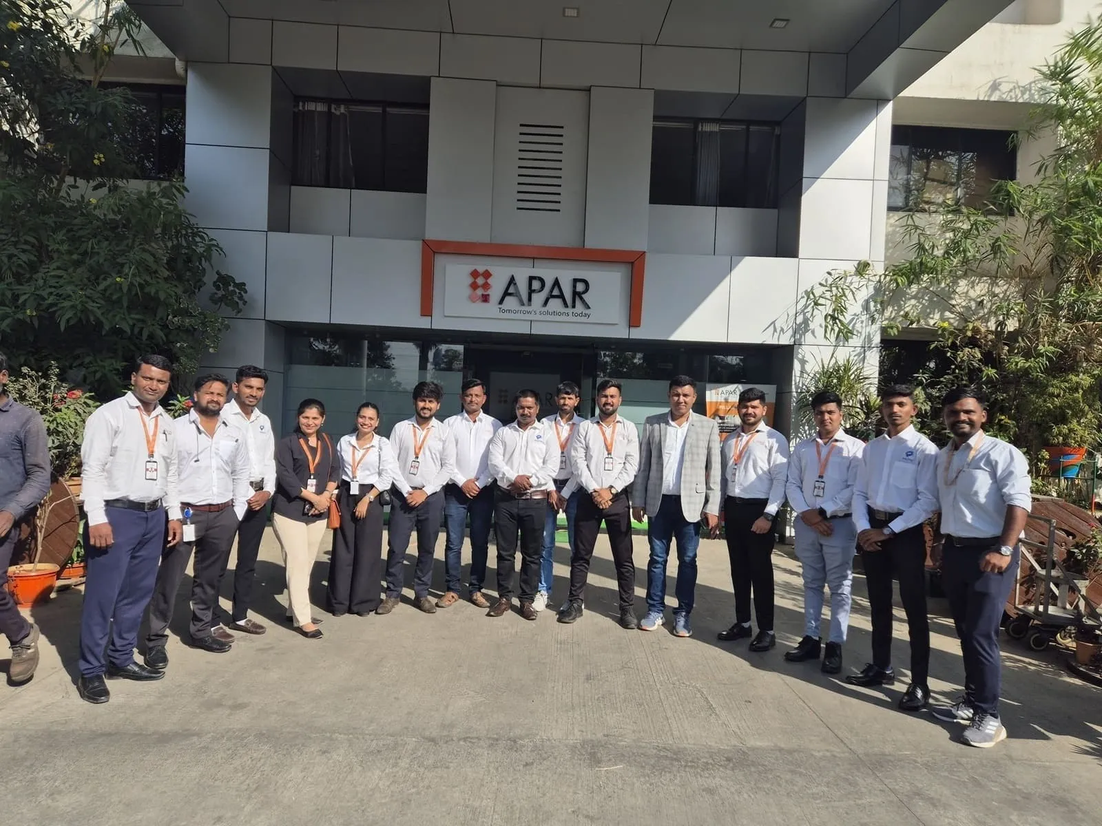 OSG Oriana India Team at APAR INDUSTRIES